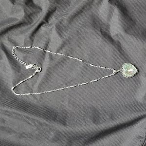 Crystal heart necklace